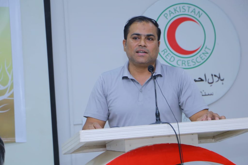 He called attention to the decline of green spaces in urban Karachi and encouraged cross-sector collaboration aligned with global climate goals.