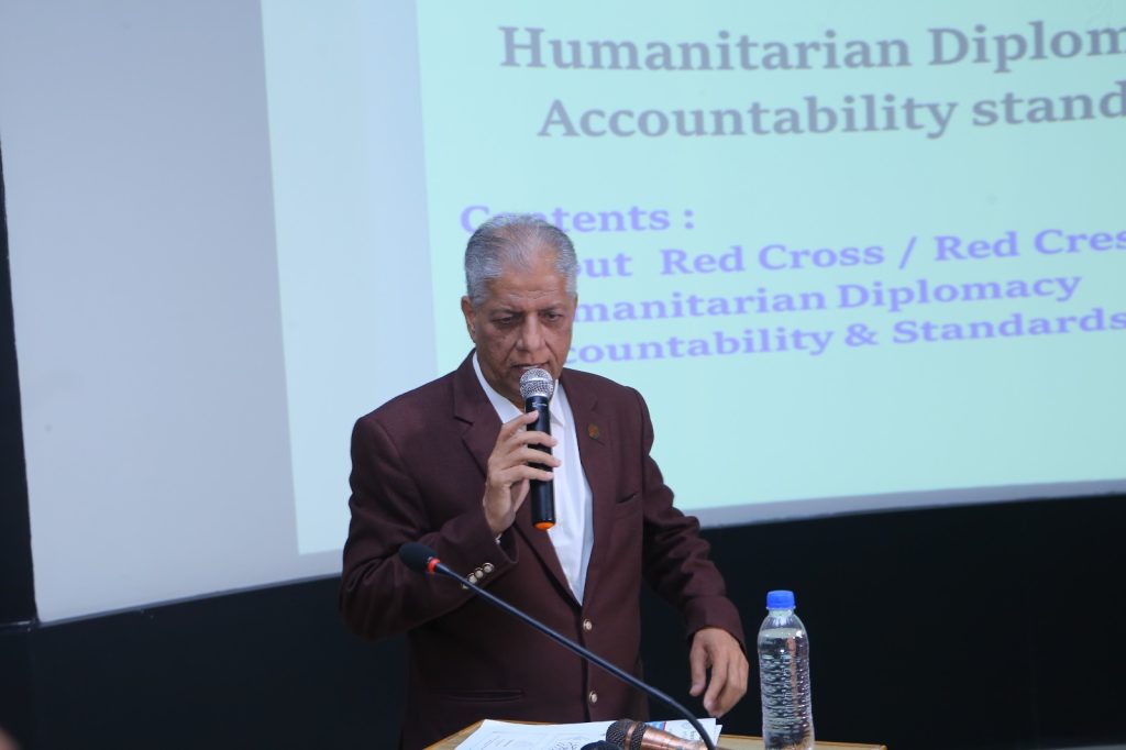 Mr. Kanwar Waseem, Provincial Secretary, PRCS Sindh