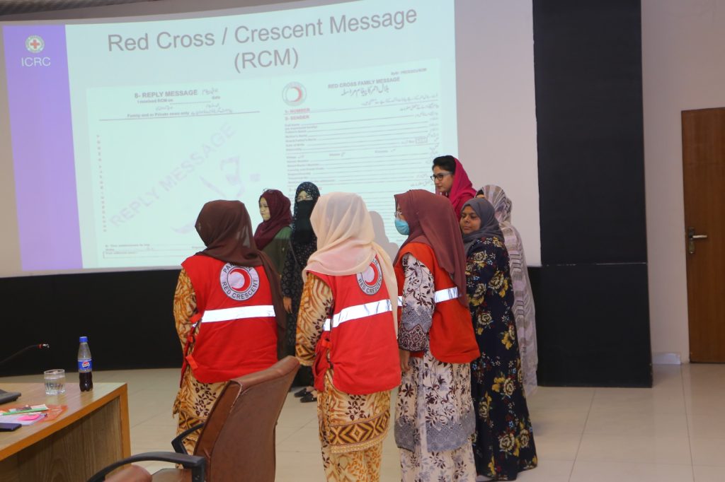 This training reflects PRCS Sindh’s ongoing efforts to strengthen its humanitarian response and ensure effective implementation of Restoring Family Links programs in line with international humanitarian principles.