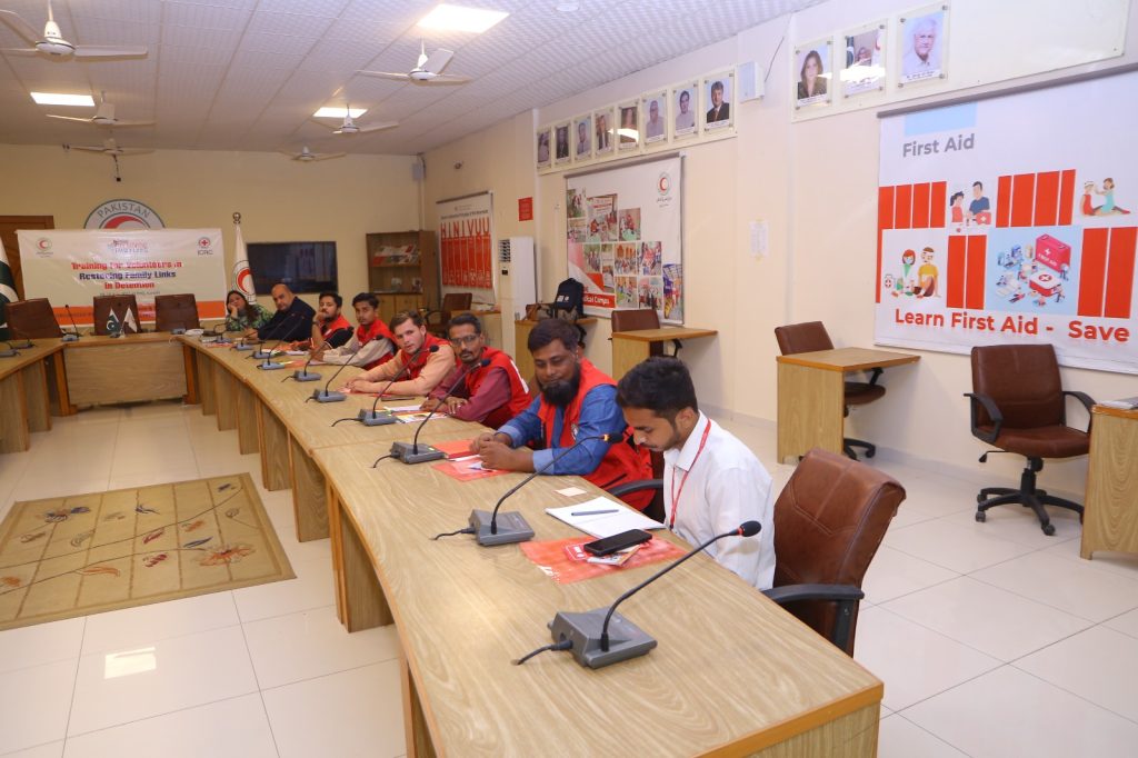 This training reflects PRCS Sindh’s ongoing efforts to strengthen its humanitarian response and ensure effective implementation of Restoring Family Links programs in line with international humanitarian principles.