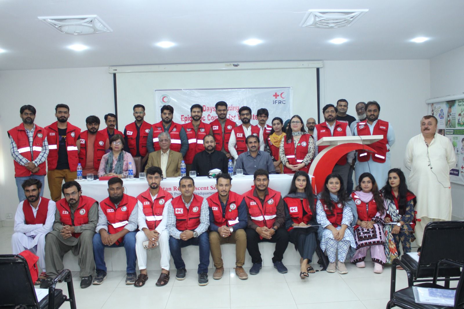 Epidemic control training by PRCS Sindh