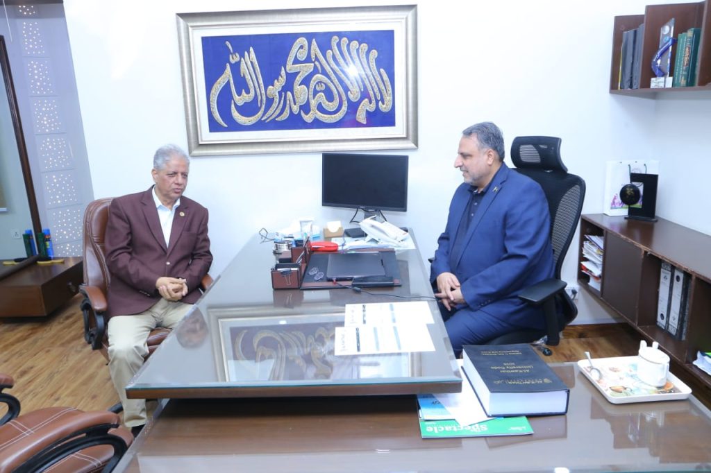 MOU signing ceremony between Red Crescent Sindh and Al-Kawthar University