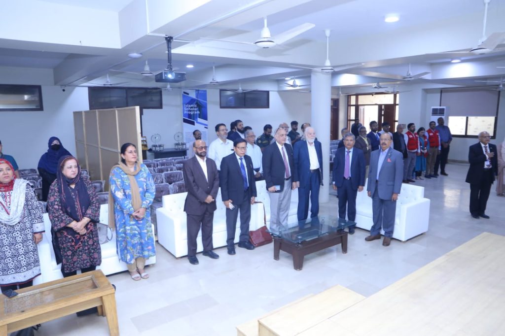 MOU signing ceremony between Red Crescent Sindh and Al-Kawthar University