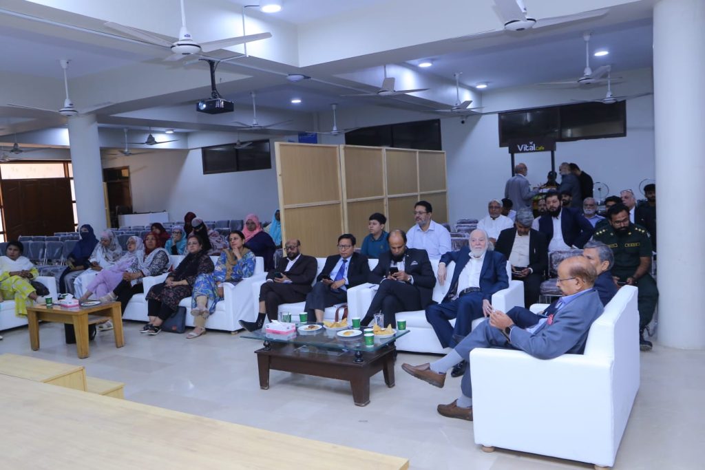 MOU signing ceremony between Red Crescent Sindh and Al-Kawthar University