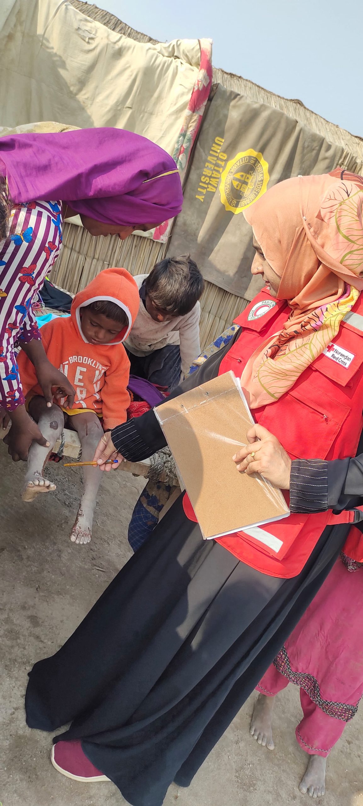 PRCS piloted Community-Based Surveillance in Sehwan Sindh under the Climate Health Project, empowering volunteers to detect and report health risks.