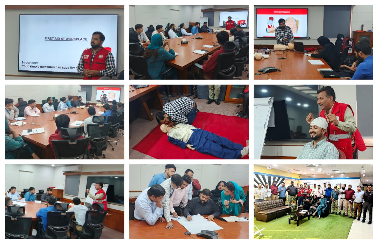 PRCS Sindh Basic First Aid Training at LCI