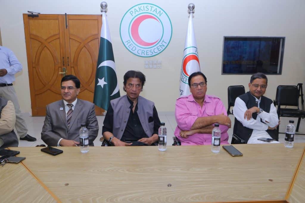 PRCS community engagement event featuring Rehan Hashmi and members of the Pakistan Excellence Club working together for Sindh’s prosperity.