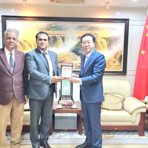 PRCS Sindh and China’s Consulate Explore Future Humanitarian Partnerships