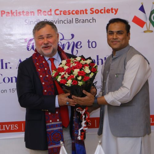 Consul General of France visits PHQ Sindh