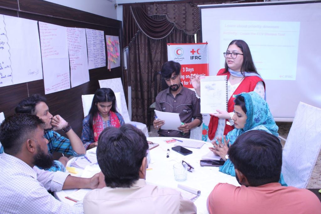 Epidemic control training by PRCS Sindh