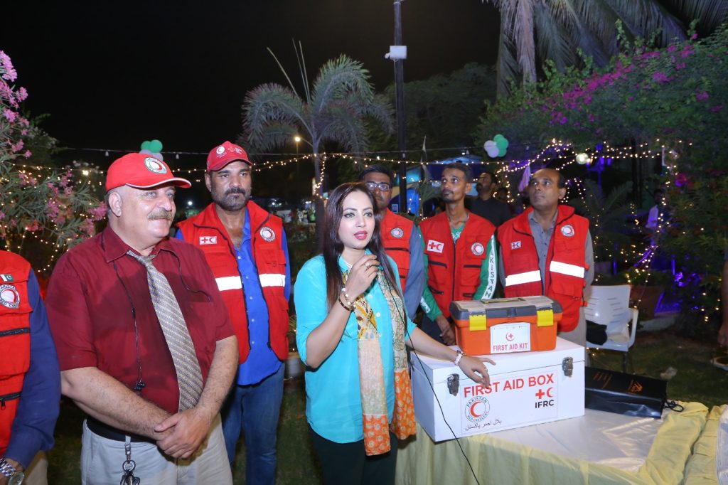 Red Cross Red Crescent dissemination and awareness session by PRCS Sindh team at North Nazimabad Gymkhana