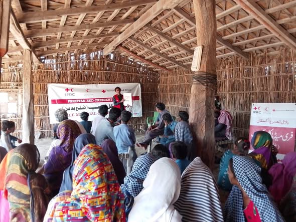 The Pakistan Red Crescent sindh branch Mobile Health Team, deployed under the Monsoon DREF Operation 2024 in District Badin from 11th October to 9th November has concluded 26 free medical camps, reaching a total of 5,677 beneficiaries.