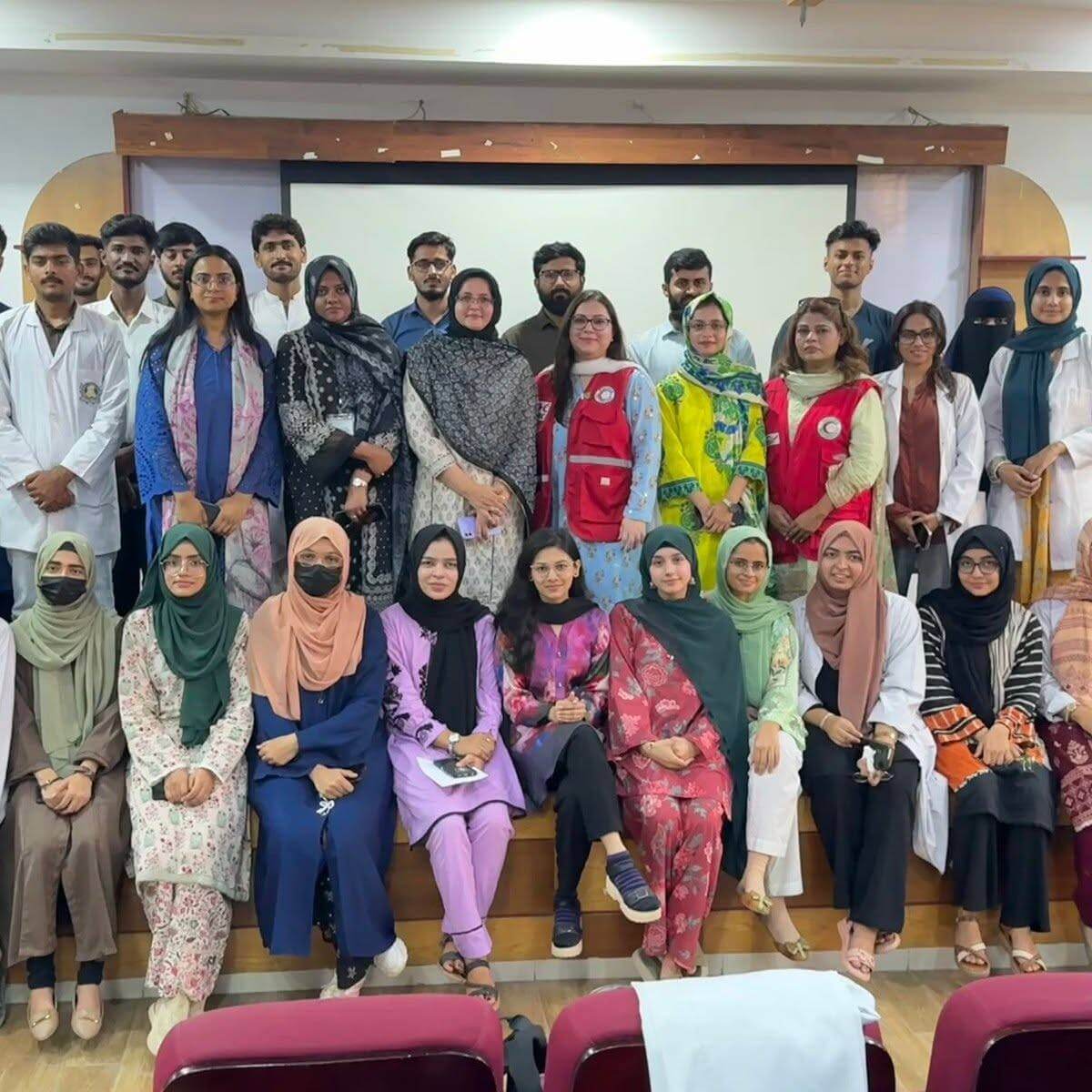 PRCS Sindh Conducts Humanitarian Session at JSMU Karachi