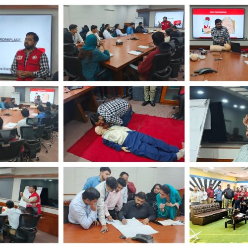 PRCS Sindh Basic First Aid Training at LCI
