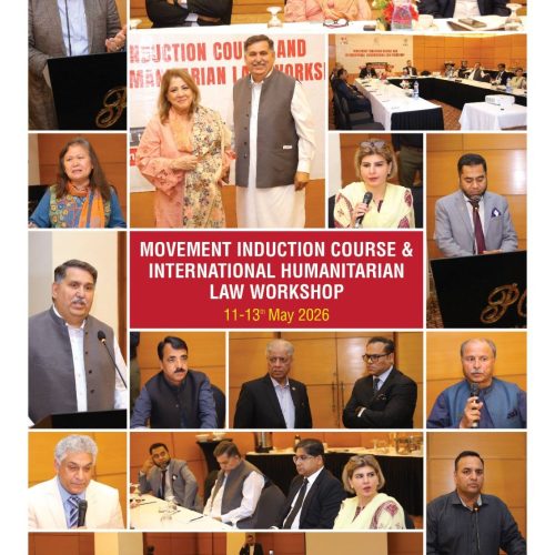 PRCS Sindh and ICRC organizing Movement Induction Course for humanitarian capacity building in Karachi